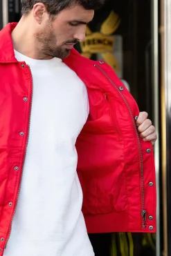 Blouson Homme Redskins Dragon Fighter Red