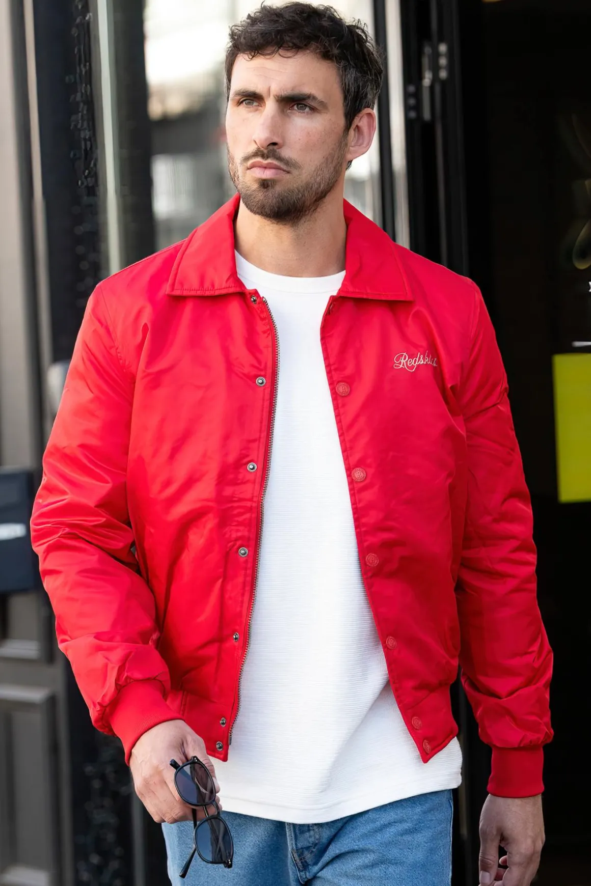 Blouson Homme Redskins Dragon Fighter Red