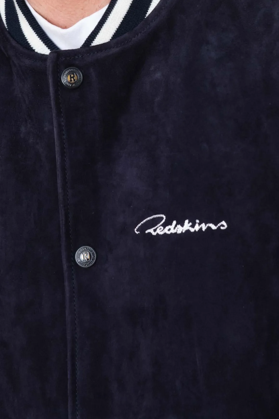 Blouson Homme Redskins Eren Moniter Navy/White
