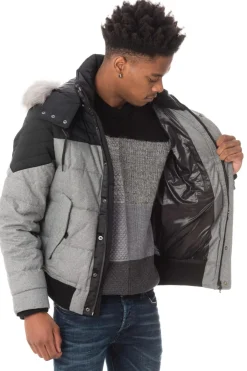 Blouson Homme Redskins Flake Grey/Black
