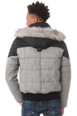 Blouson Homme Redskins Flake Grey/Black
