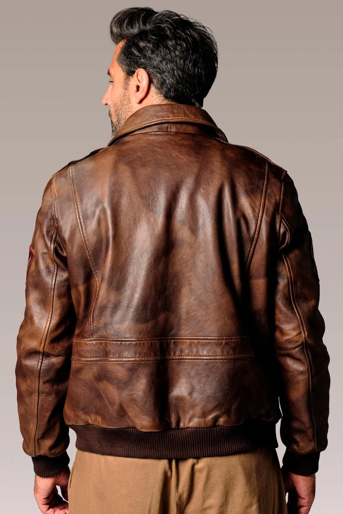Blouson Homme Redskins Force Unit Brown