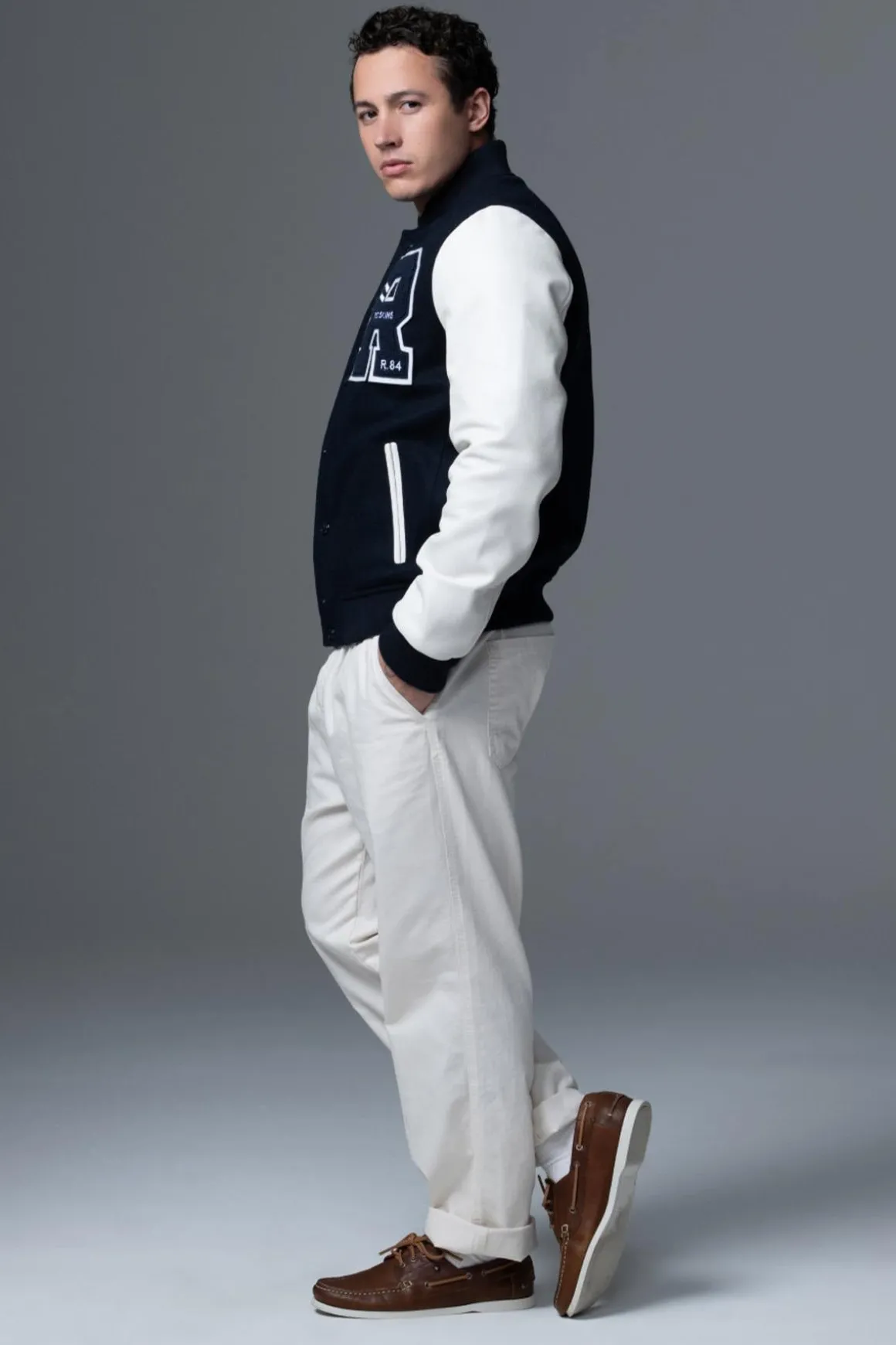 Blouson Homme Redskins Ford Hatch Navy White
