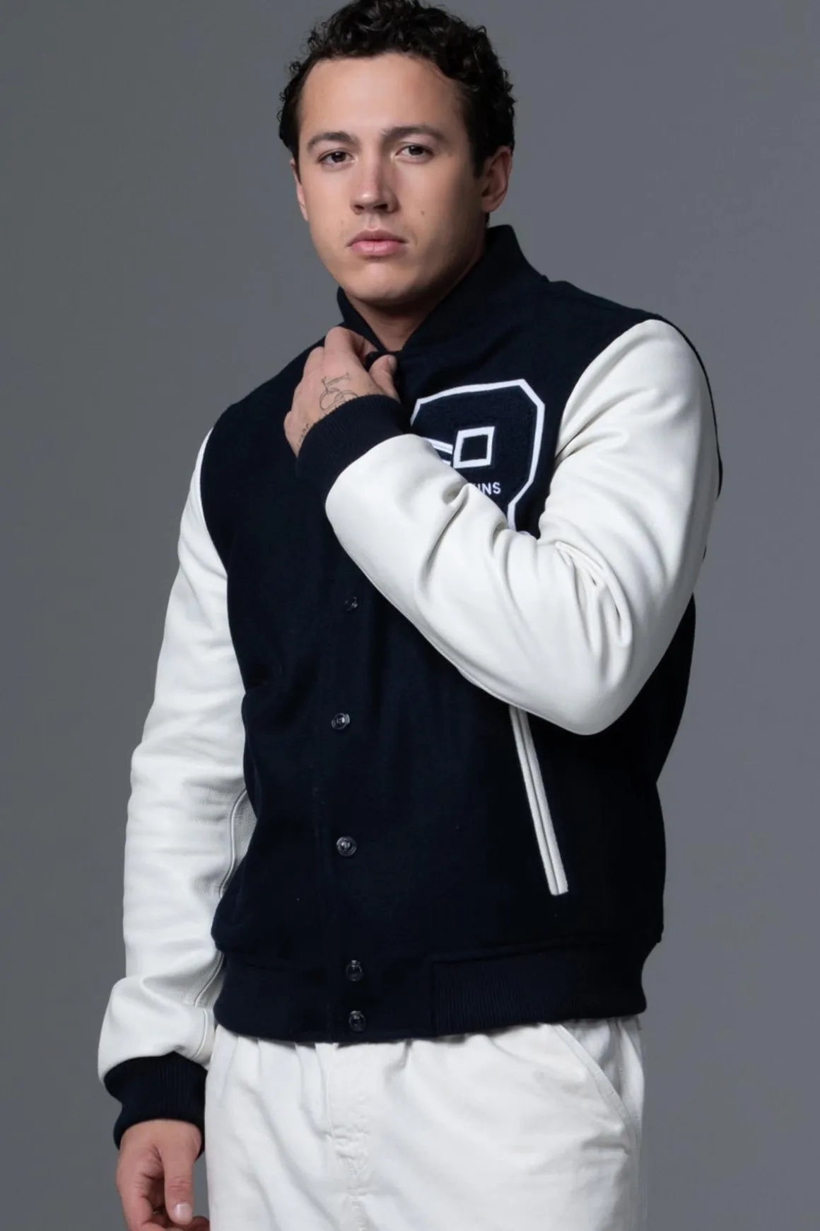 Blouson Homme Redskins Ford Hatch Navy White