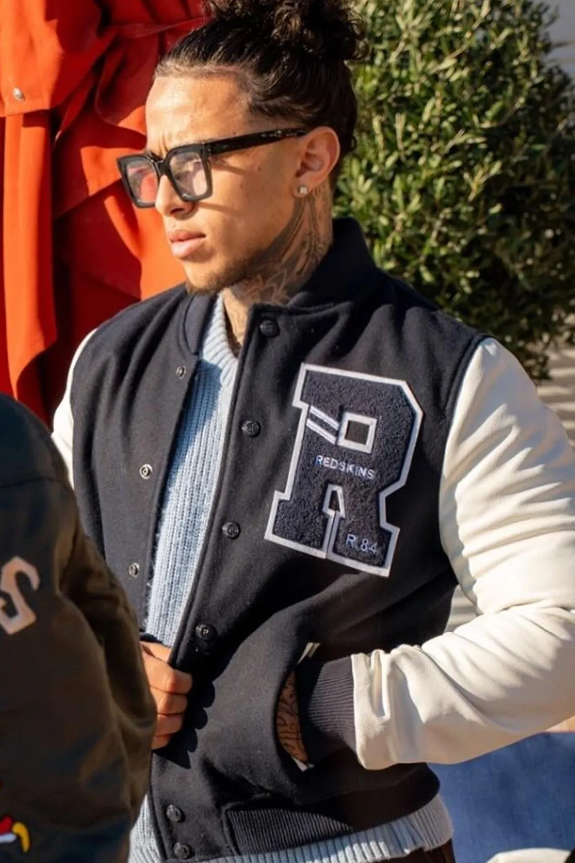 Blouson Homme Redskins Ford Hatch Navy White