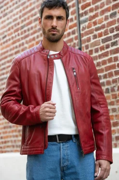 Blouson Homme Redskins Formula Stone Red