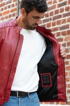 Blouson Homme Redskins Formula Stone Red