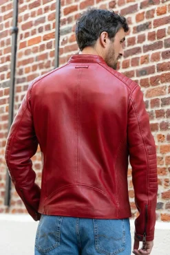 Blouson Homme Redskins Formula Stone Red