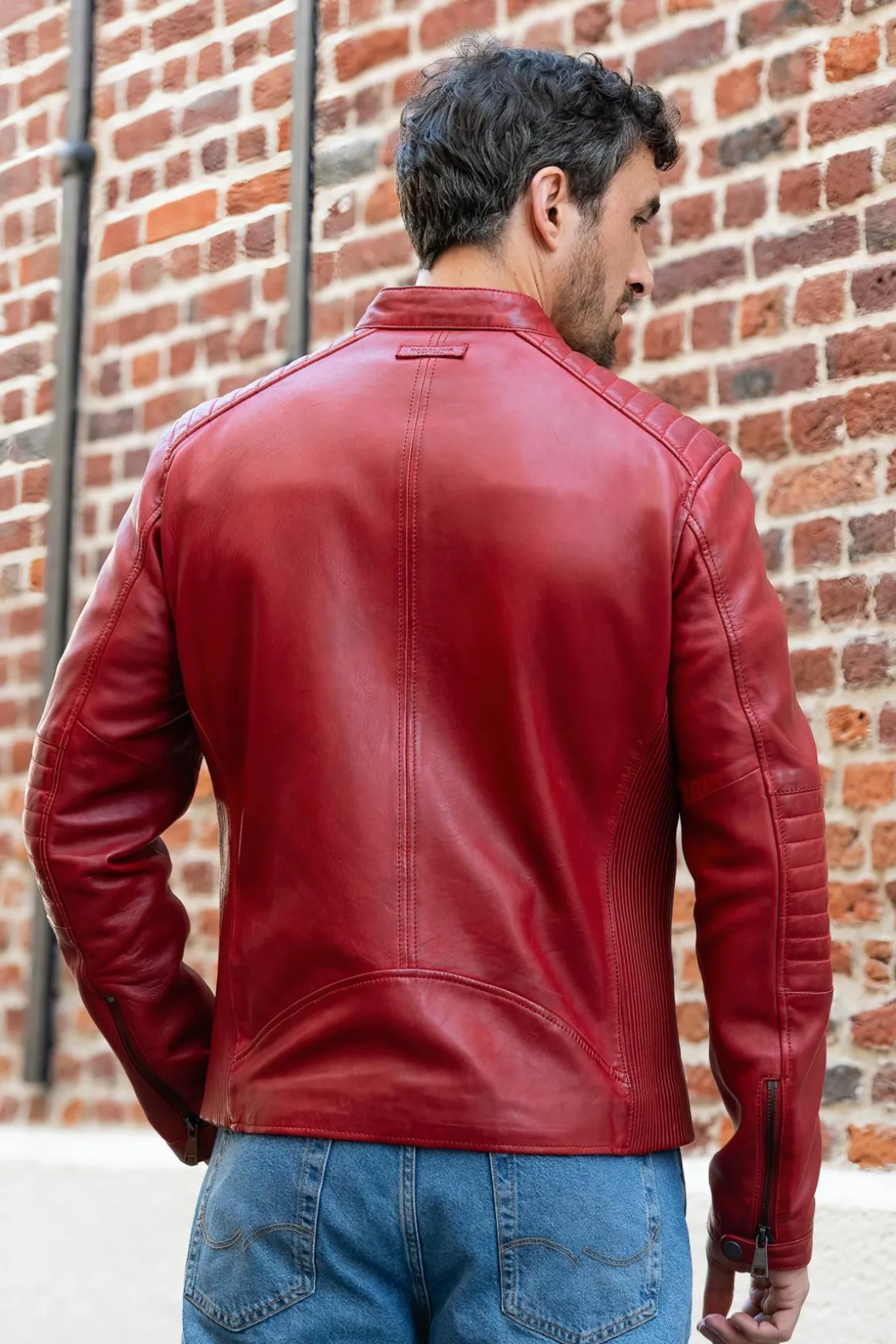 Blouson Homme Redskins Formula Stone Red