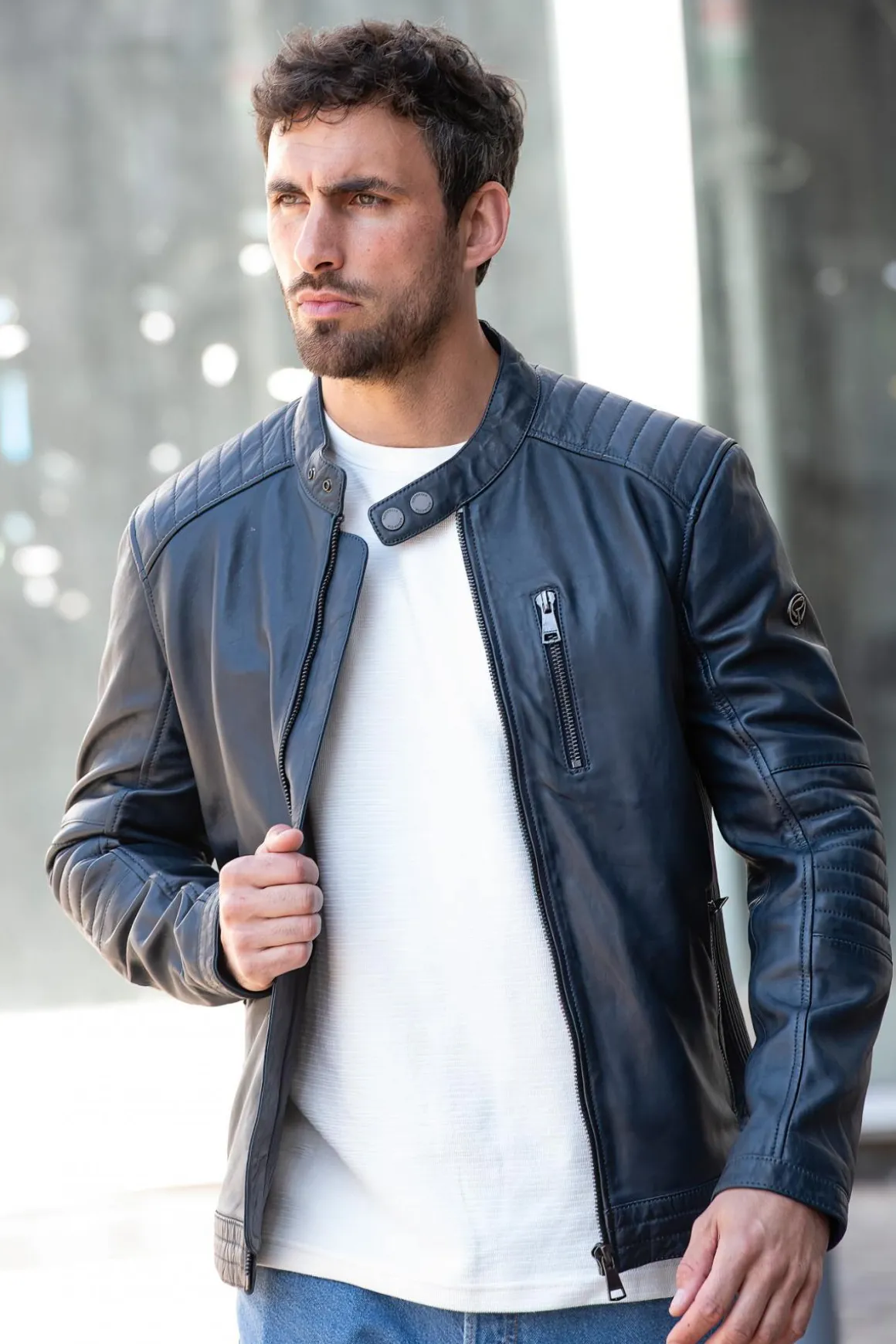Blouson Homme Redskins Formula Stone Ocean Blue