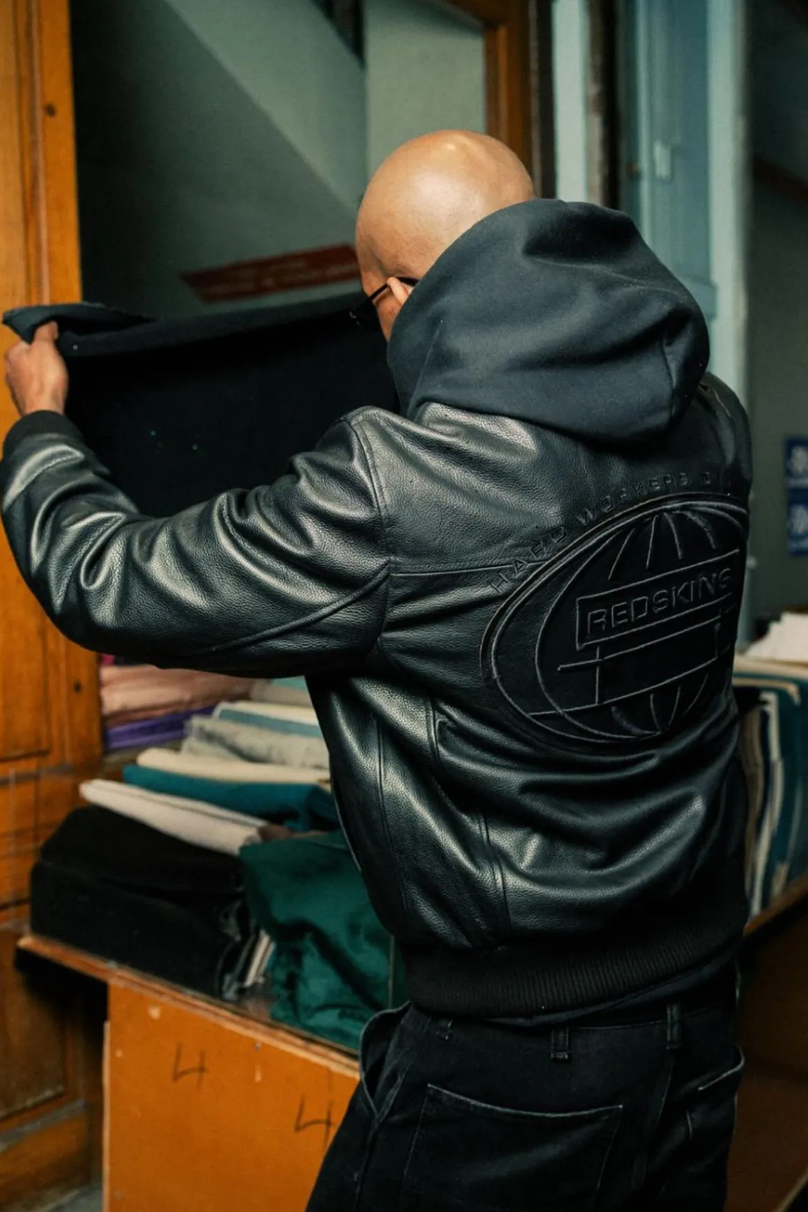 Blouson Homme Redskins Jacker Cohiba Black