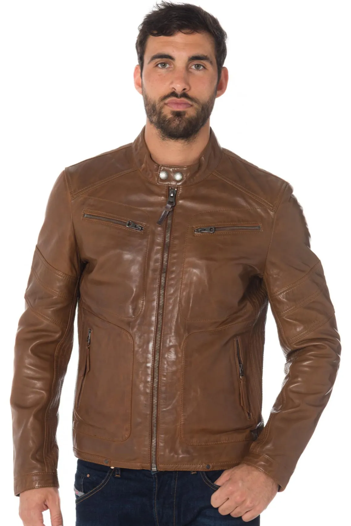 Blouson Homme Redskins Leeron Mojito Cognac
