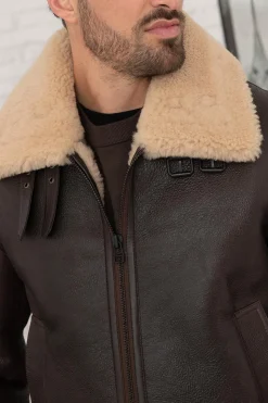Blouson Homme Redskins Legend Queenstown Brown Beige