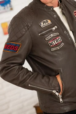 Blouson Homme Redskins Nitro Barcelona Chocolate