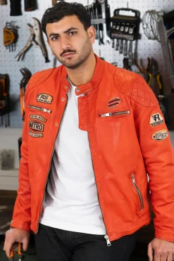Blouson Homme Redskins Nitro Barcelona Orange