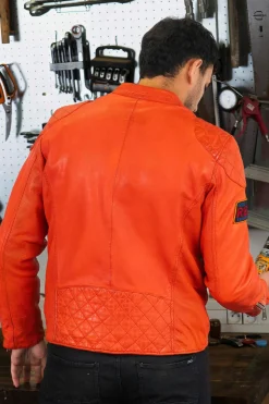 Blouson Homme Redskins Nitro Barcelona Orange
