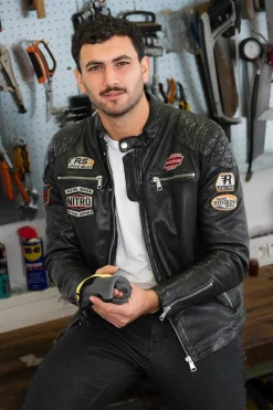 Blouson Homme Redskins Nitro Barcelona Black