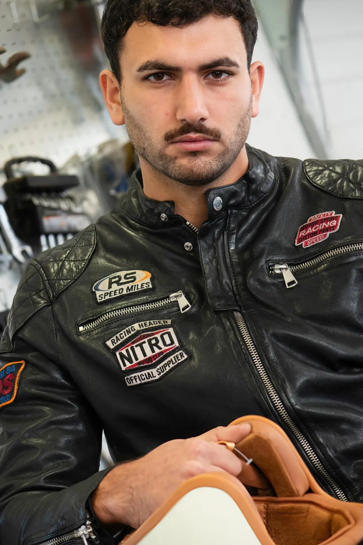 Blouson Homme Redskins Nitro Barcelona Black