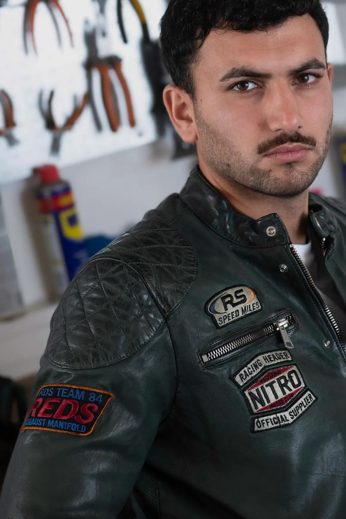 Blouson Homme Redskins Nitro Barcelona Forest Green