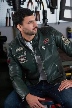 Blouson Homme Redskins Nitro Barcelona Forest Green