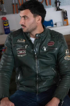 Blouson Homme Redskins Nitro Barcelona Forest Green