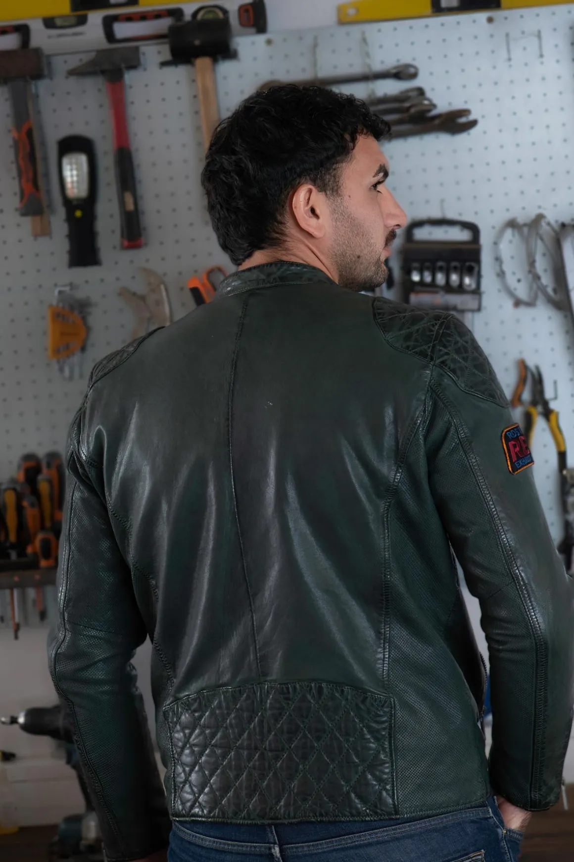 Blouson Homme Redskins Nitro Barcelona Forest Green