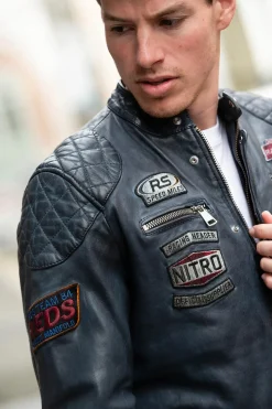 Blouson Homme Redskins Nitro Barcelona Ocean Blue