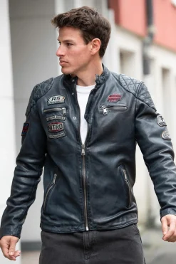 Blouson Homme Redskins Nitro Barcelona Ocean Blue