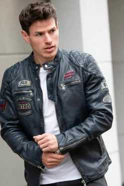 Blouson Homme Redskins Nitro Barcelona Ocean Blue
