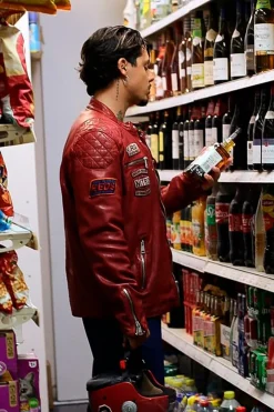 Blouson Homme Redskins Nitro Barcelona Red