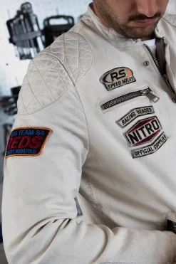 Blouson Homme Redskins Nitro Barcelona White