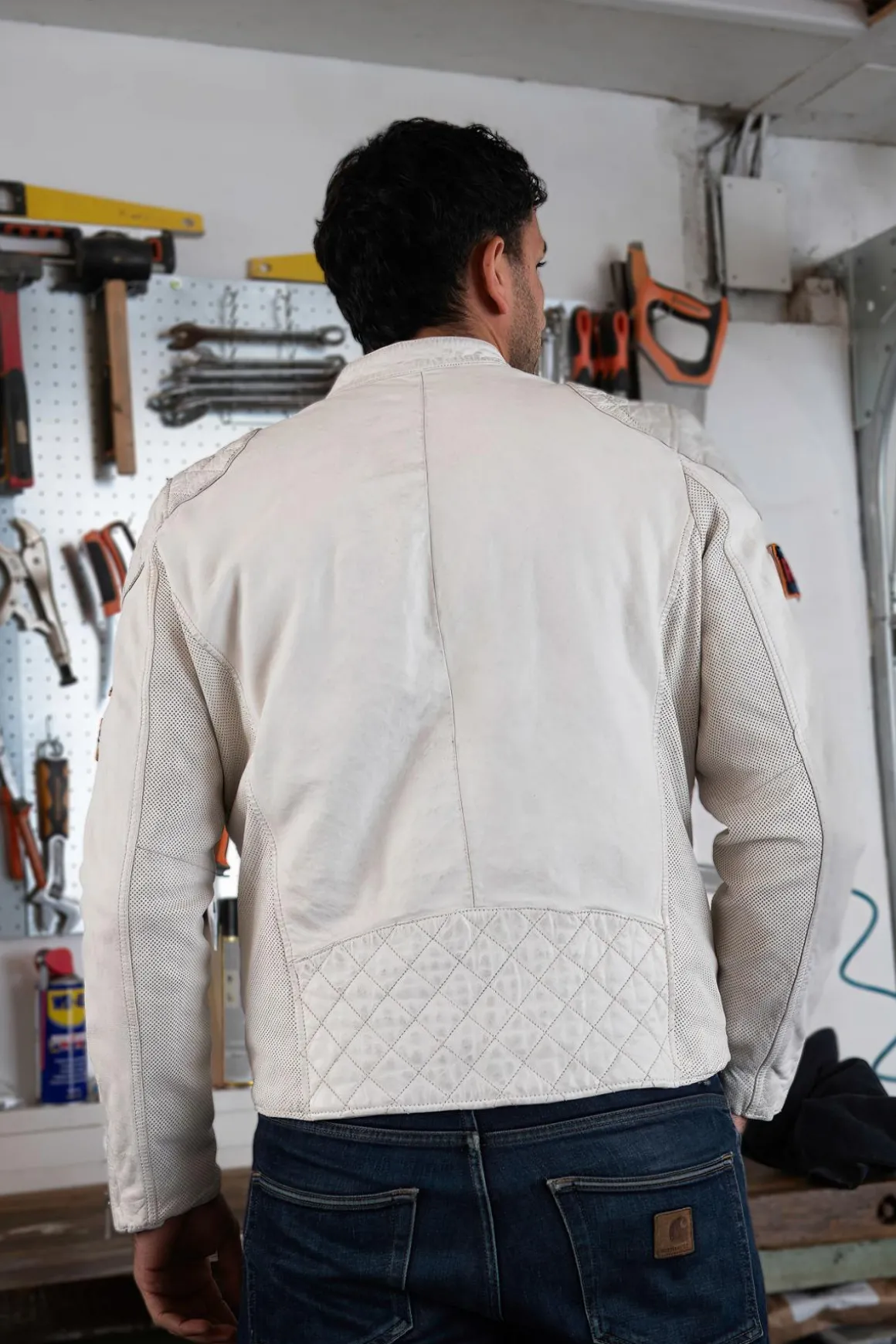 Blouson Homme Redskins Nitro Barcelona White