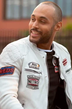 Blouson Homme Redskins Nitro Barcelona White