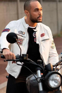 Blouson Homme Redskins Nitro Barcelona White