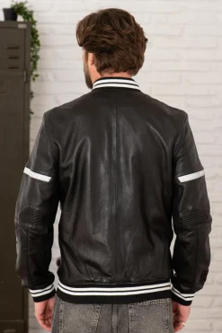 Blouson Homme Redskins Nogaro Racing Black / White