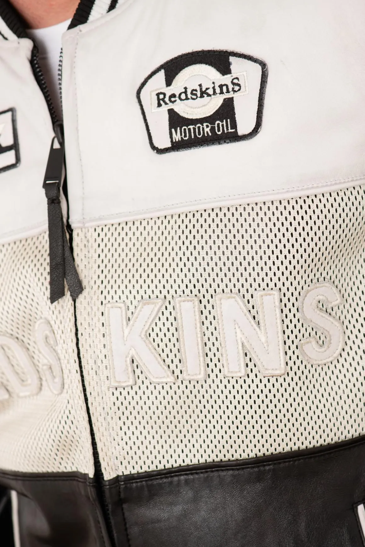 Blouson Homme Redskins Nogaro Racing Black / White