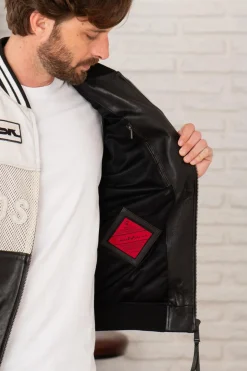 Blouson Homme Redskins Nogaro Racing Black / White
