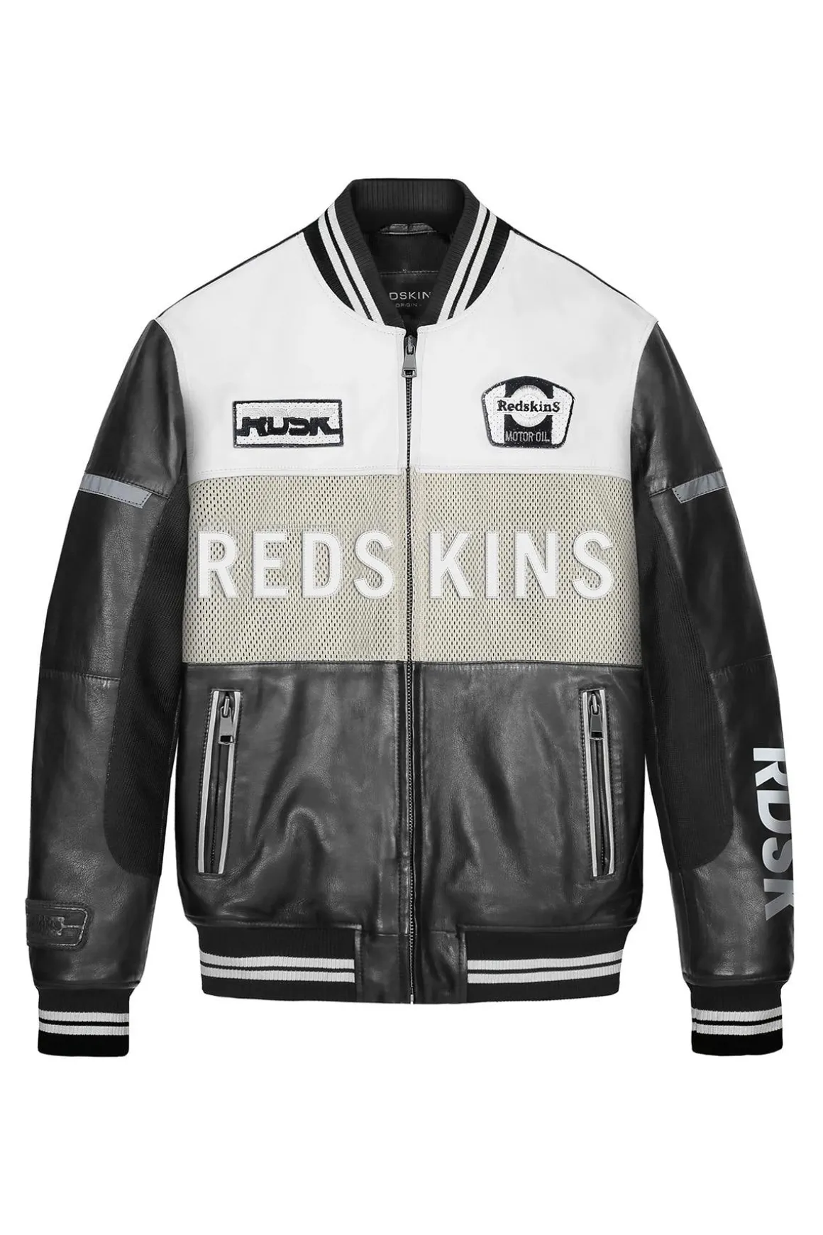Blouson Homme Redskins Nogaro Racing Black / White