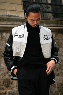 Blouson Homme Redskins Nogaro Racing Black / White