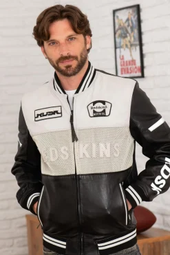 Blouson Homme Redskins Nogaro Racing Black / White