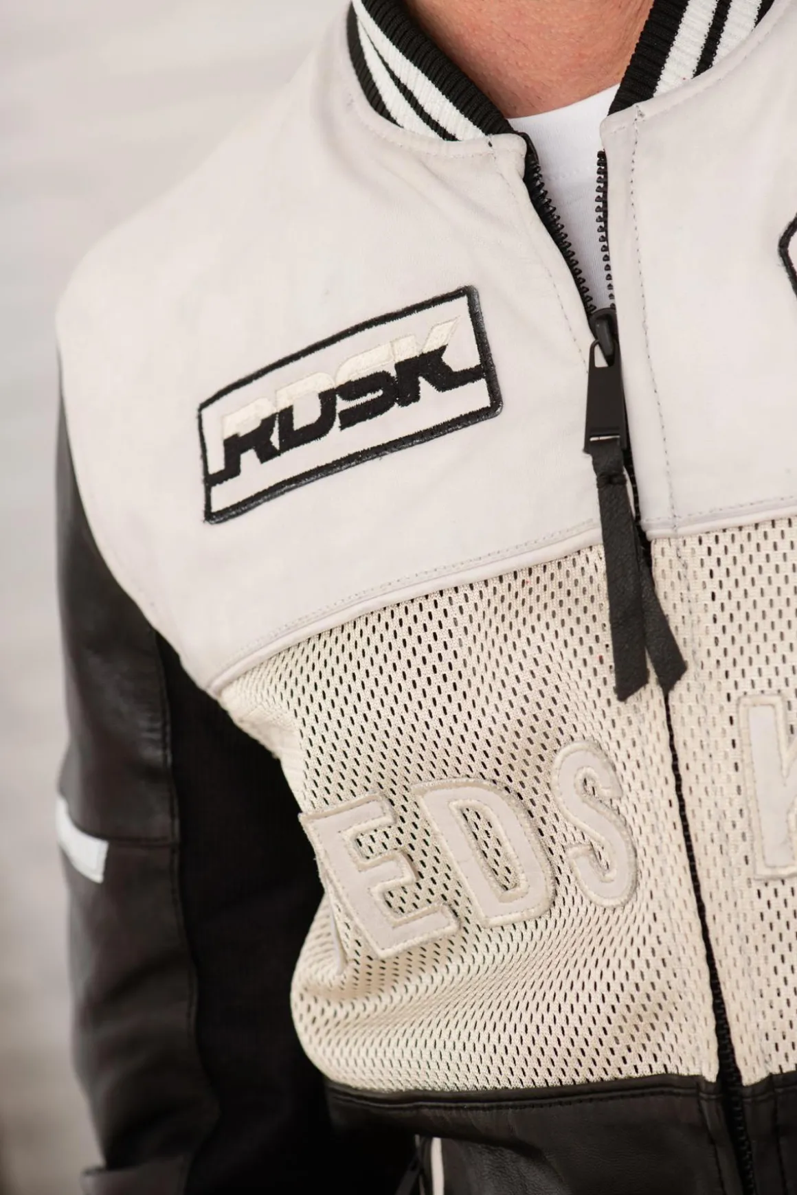 Blouson Homme Redskins Nogaro Racing Black / White