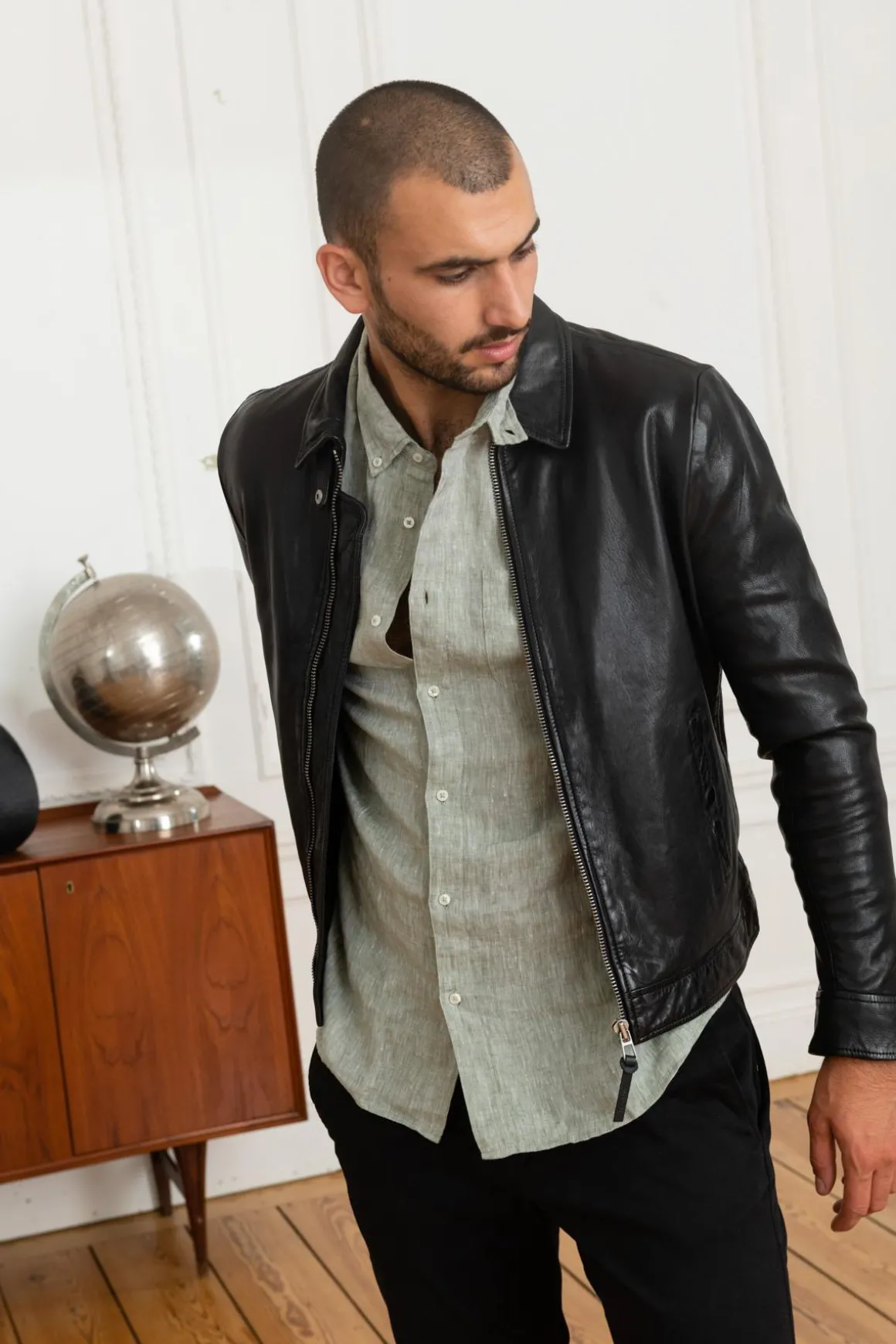 Blouson Homme Redskins Noris Green Black