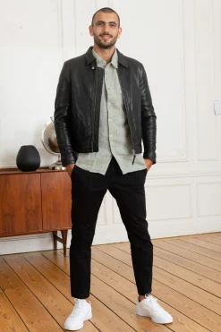 Blouson Homme Redskins Noris Green Black