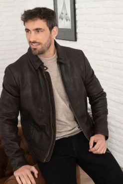 Blouson Homme Redskins Noris 2 Carrera Brown