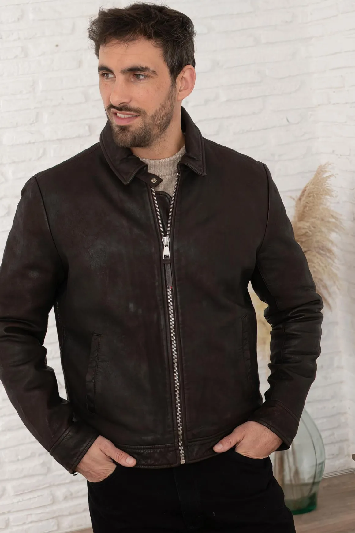 Blouson Homme Redskins Noris 2 Carrera Brown
