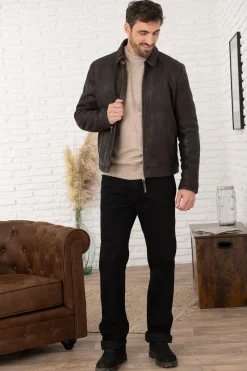 Blouson Homme Redskins Noris 2 Carrera Brown