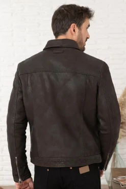 Blouson Homme Redskins Noris 2 Carrera Brown