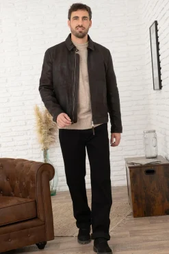 Blouson Homme Redskins Noris 2 Carrera Brown
