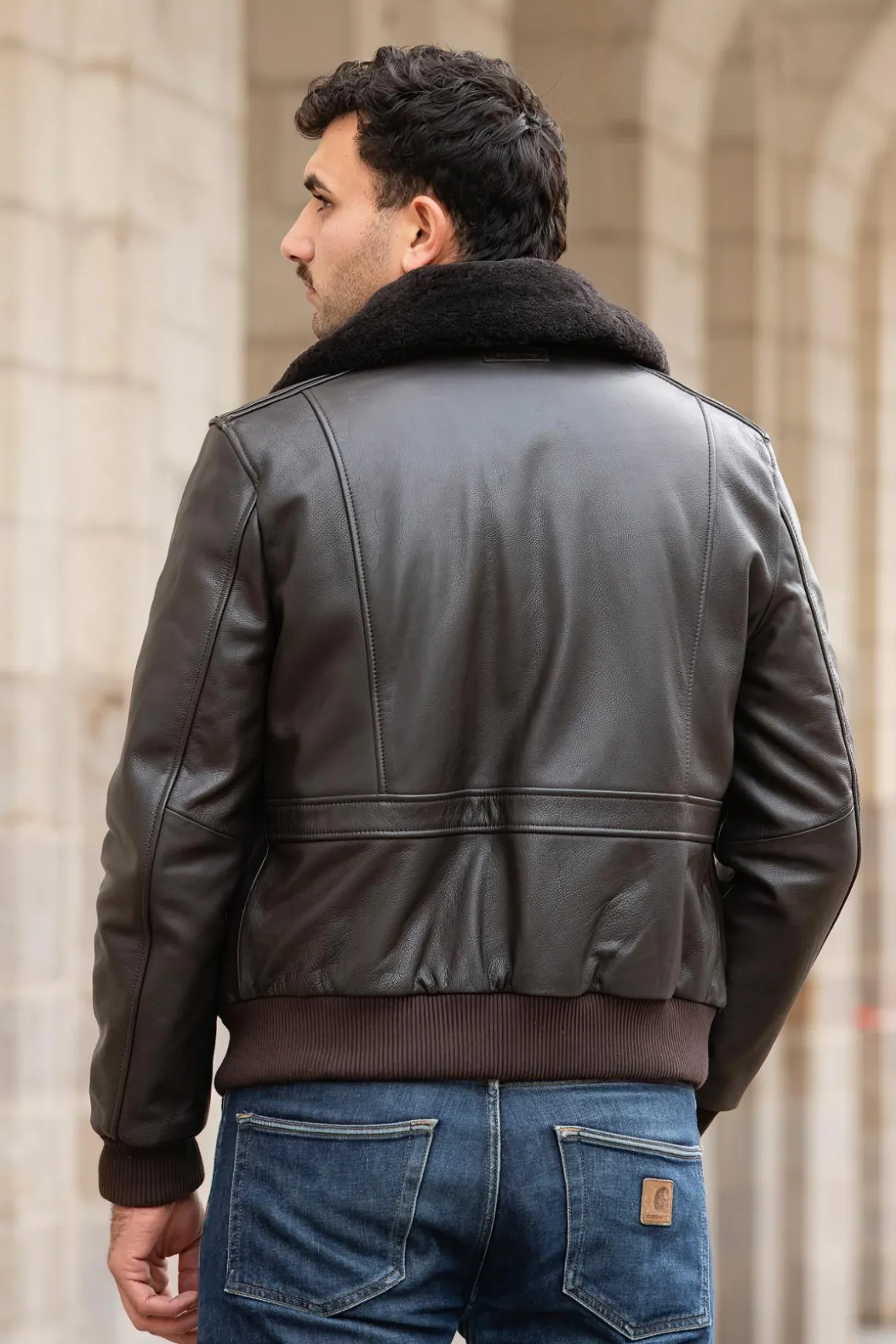 Blouson Homme Redskins Patton Argus Brown