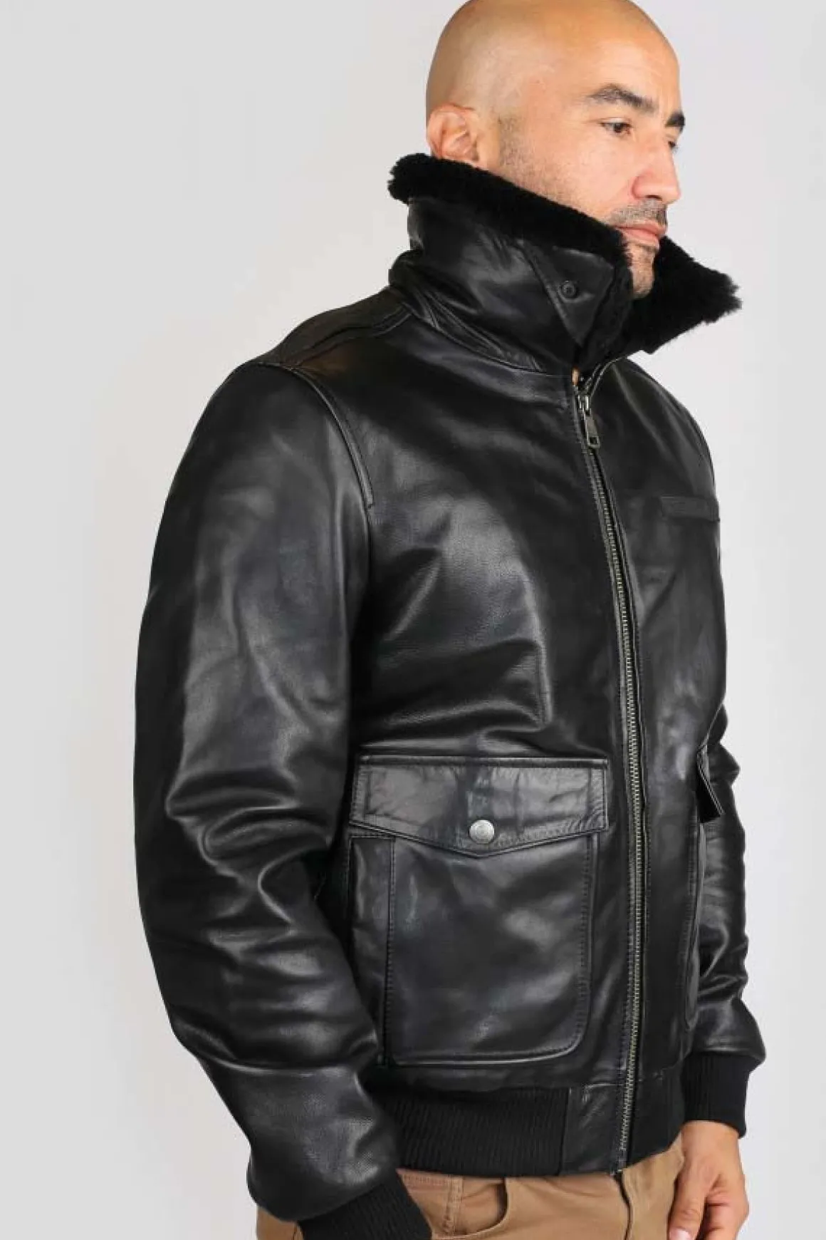 Blouson Homme Redskins Patton Argus Black